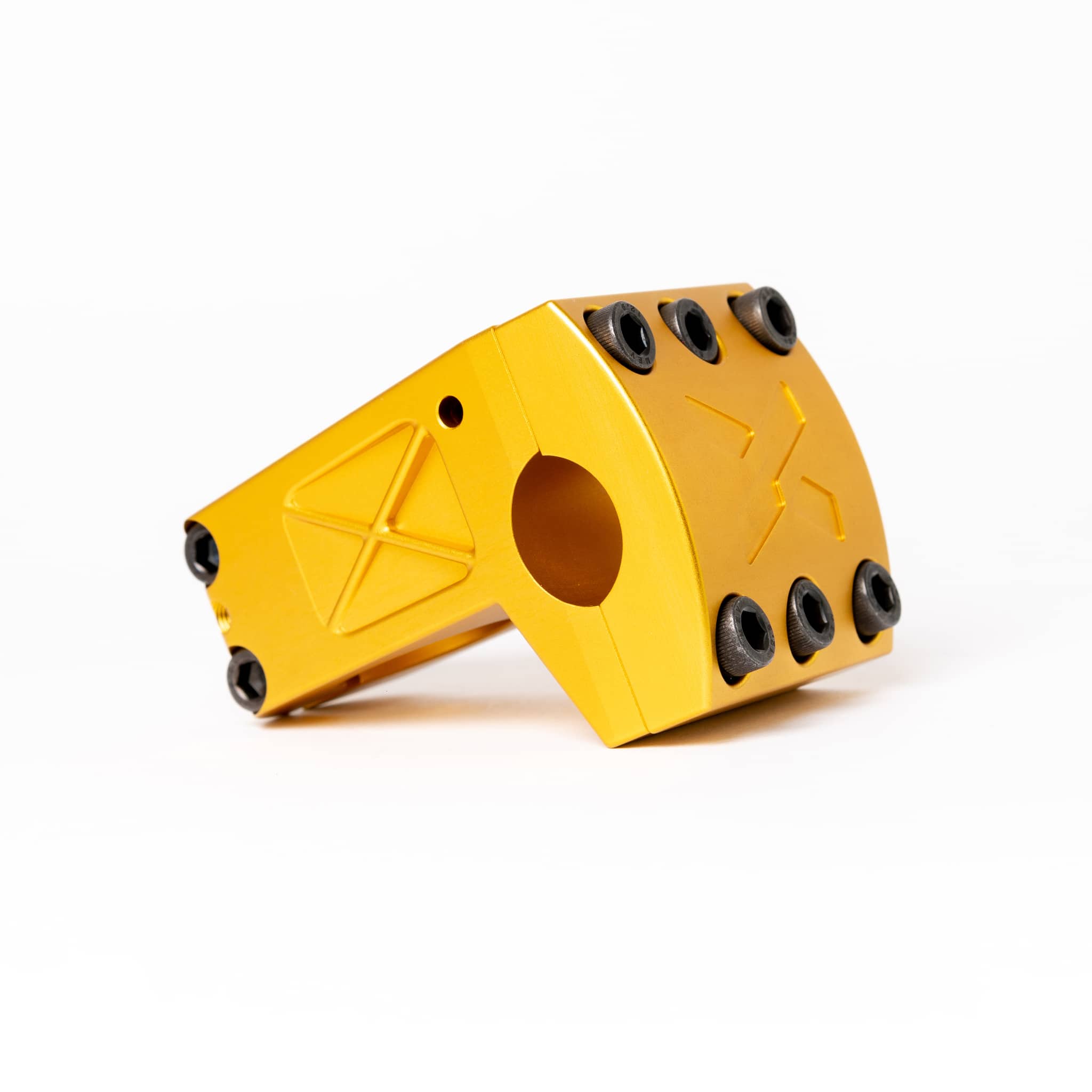 Gold sale bmx stem